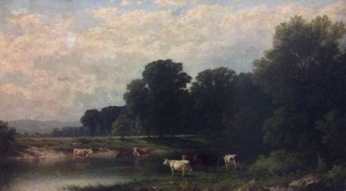 Landscape with Cows