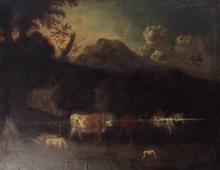 Pastoral Landscape with Figures