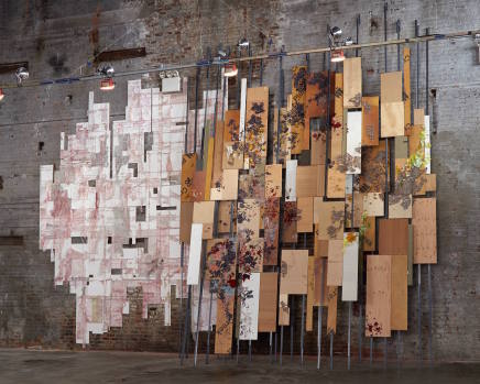 Installation of Valence at The Boiler (Pierogi), 2014. Courtesy of the artist. Photo by Alan We ...