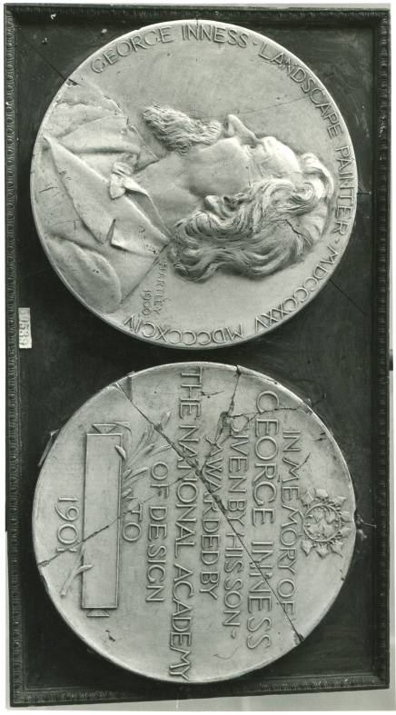 Maquette for the "George Inness Medal"