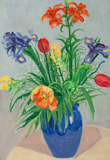 Blue Vase, February