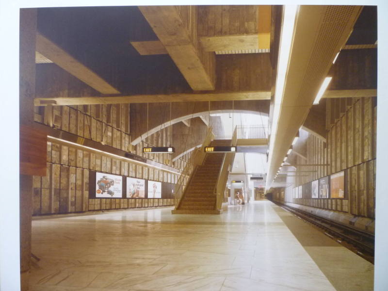 Glen Park Station- Platform Area- San Fransisco Bay Area Rapid Transit District