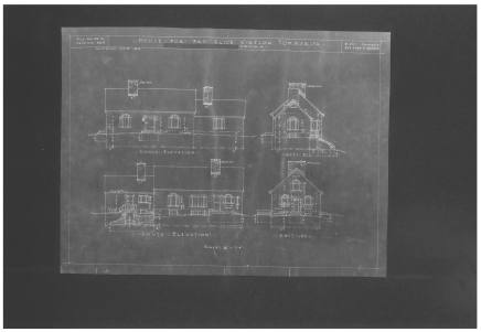Country House for Mrs. Alice Winslow Sommaripa Boyce, Virginia- North Elevation