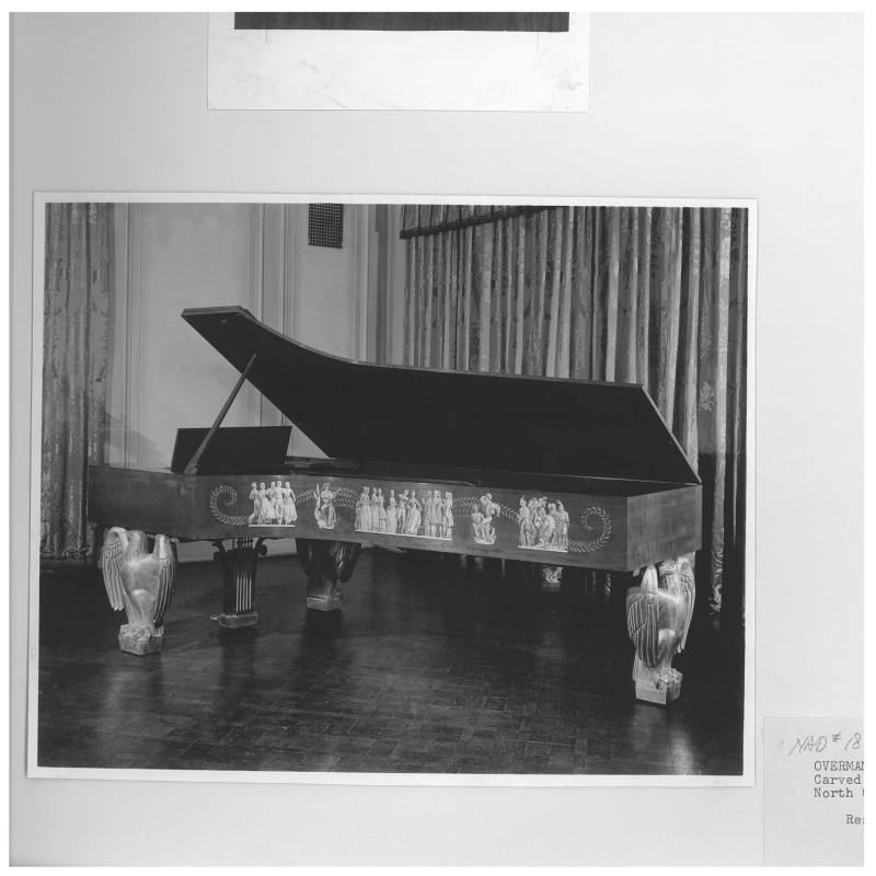 The Piano in the East Room- The White House, Washington, DC