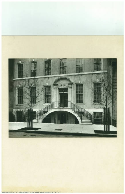 Residence - R. C. Leffingwell - 38 East 69th Street, N.Y.C.