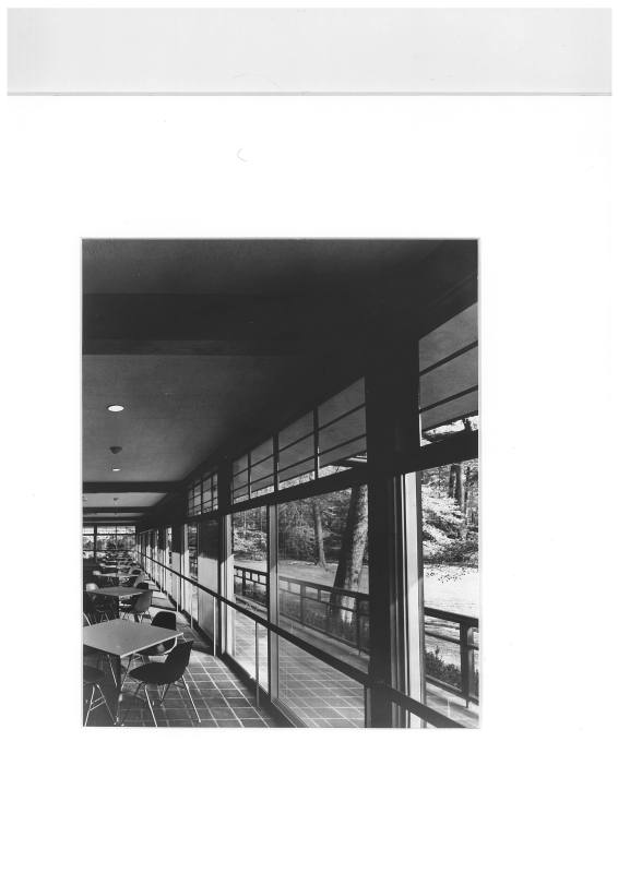 Winterthur Museum, Delaware: Garden Tours Pavilion and Lecture Hall (interior)