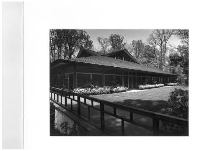 Winterthur Museum, Delaware: Garden Tours Pavilion and Lecture Hall (exterior)