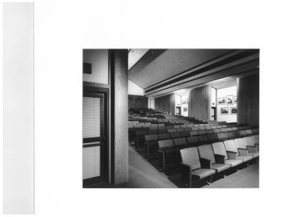 Winterthur Museum, Delaware: Garden Tours Pavilion and Lecture Hall (interior)