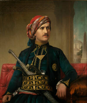 Armenian in Old Style of Turkish Costume