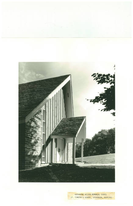 Katharine Wilson Memorial Chapel St. Timothy's School, Stevenson, Maryland
