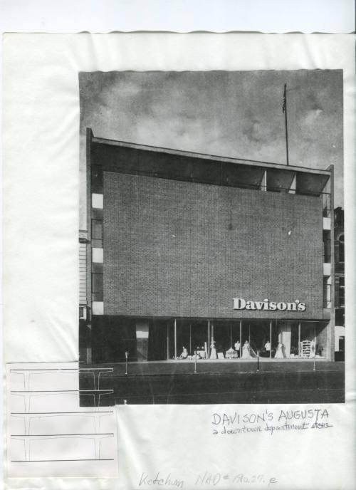 Davidson's Augusta, a downtown department store