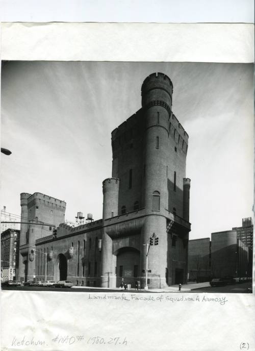 Landmark Façade of Squadron A Armory