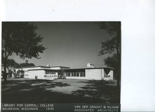 Library for Carroll College, Waukesha, Wisconsin