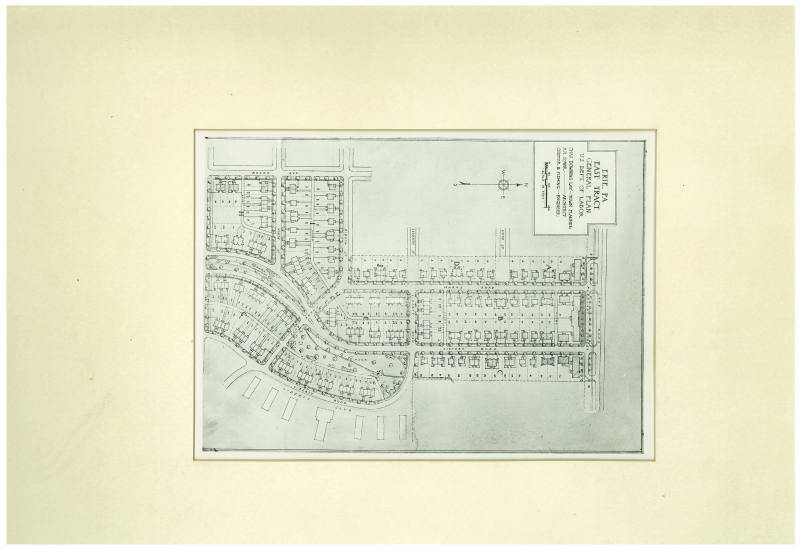 General Plan for War Housing. Erie, PA