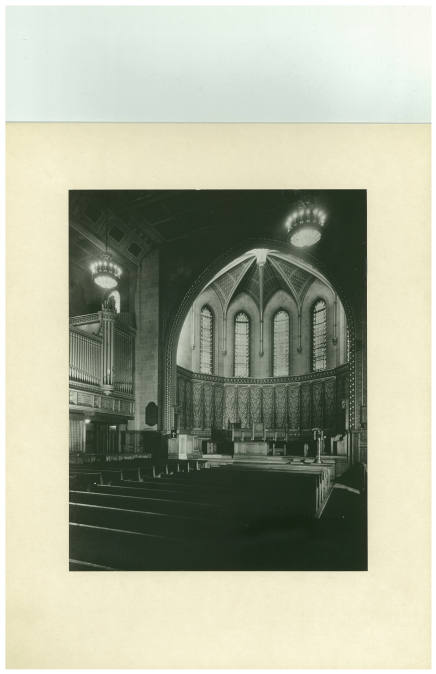 Reconstruction of Choir and Apse, Battell Chapel, Yale University, New Haven, Connecticut