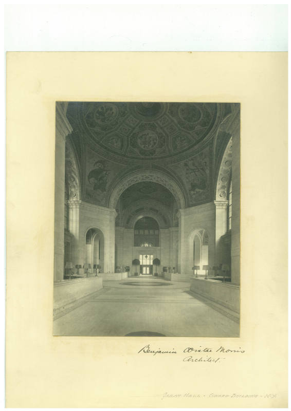 Cunard Building, N.Y.C.- Great Hall