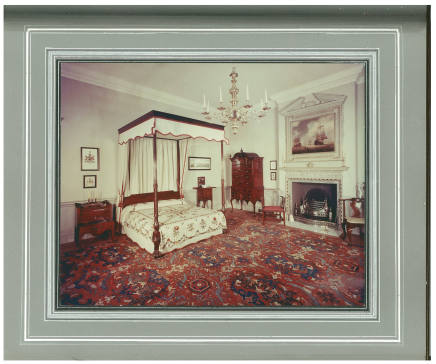 Restoration of Tryon Palace- Gov. Tryon's Bedroom