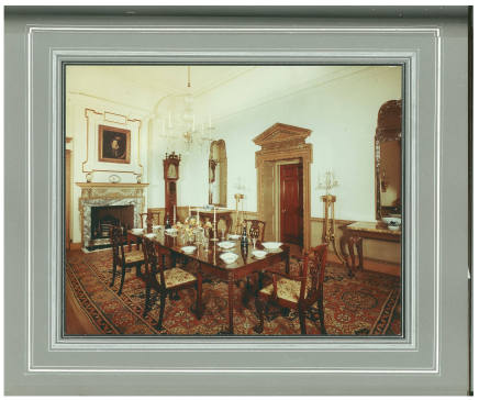 Restoration of Tryon Palace- The Dining Room