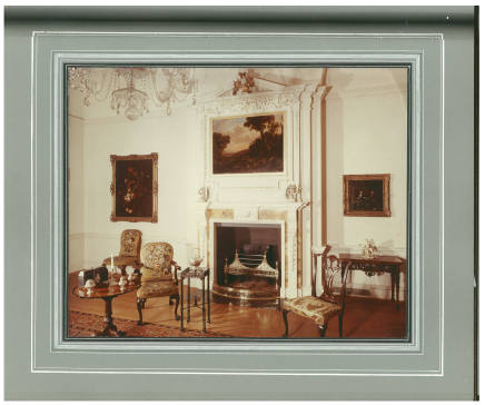 Restoration of Tryon Palace- The Parlour