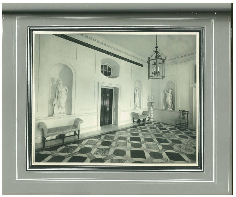 Restoration of Tryon Palace- The Vestibule