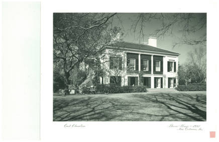 East Elevation- Stern House, New Orleans, LA