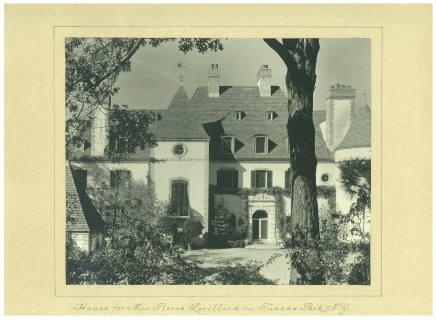 House for Mrs. Pierre Lorillard- Tuxedo Park, New York