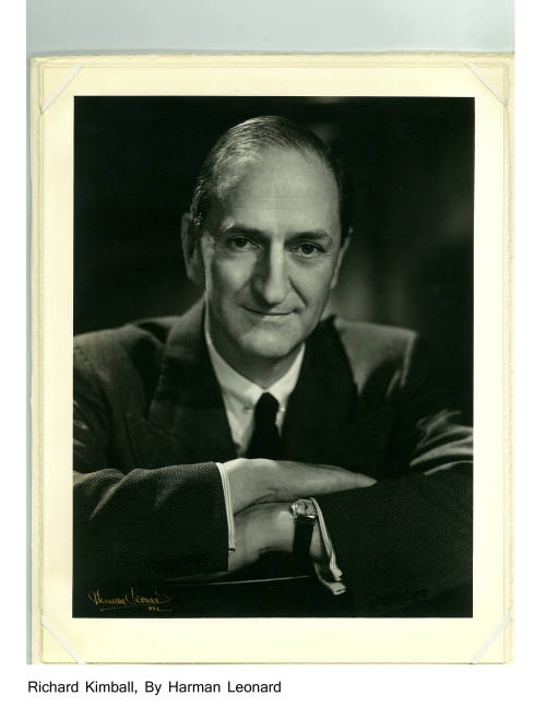 Richard Kimball, By Harman Leonard