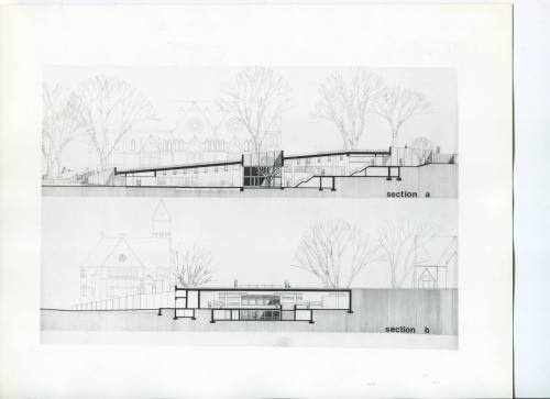 Cornell University Campus Store, Ithica, NY- Cross Sections A and B