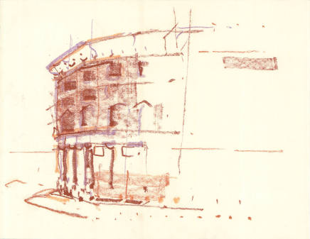 Palazzo Massimo/Peruzzi, Rome, sketch