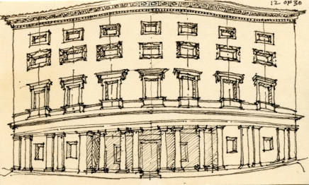 Palazzo Massimo/Peruzzi, Rome, analysis (12)