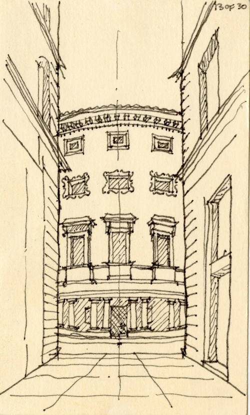 Palazzo Massimo/Peruzzi, Rome, analysis (13)