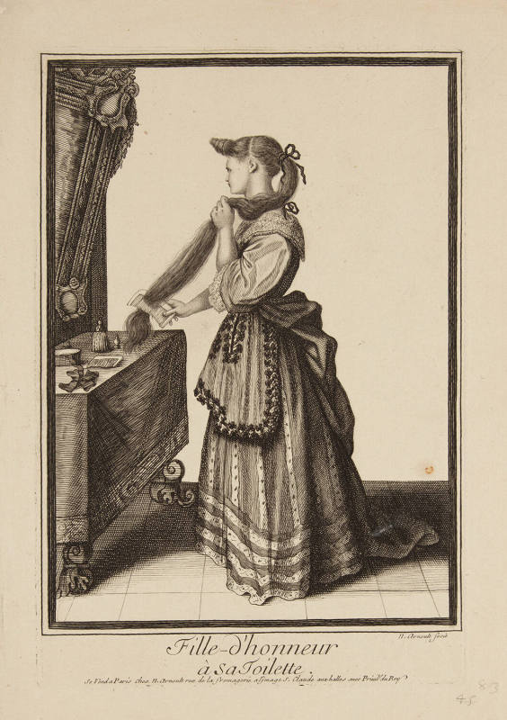 Fille-d'Honneur à sa Toilette