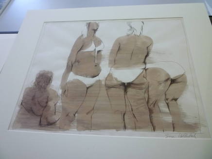 Study for "Sunbathers"