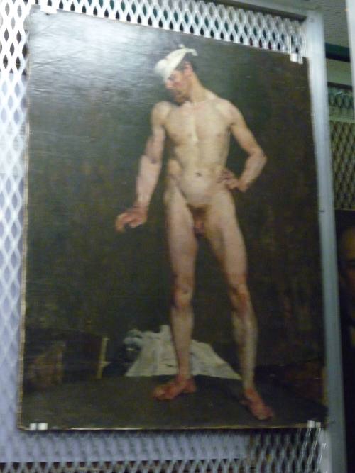 Study: male nude