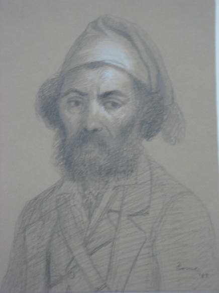 Portrait of a Man with a Cap