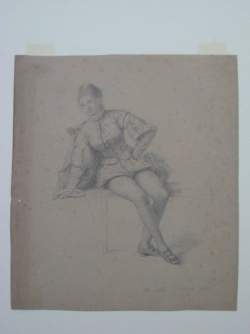 Untitled - Young woman in costume, Palenville