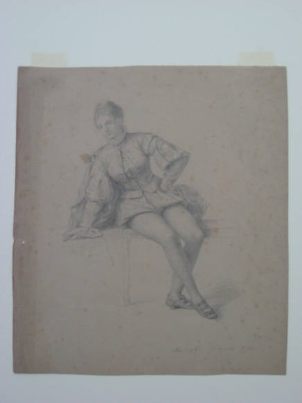 Untitled - Young woman in costume, Palenville