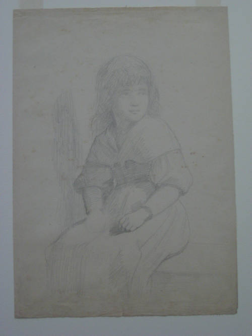 Untitled - Young girl seated