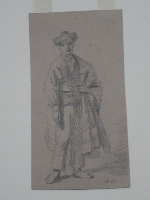 Untitled - Standing man wearing a hat