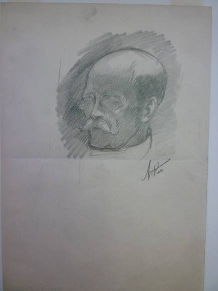 Portrait Study of Edwin Blashfield