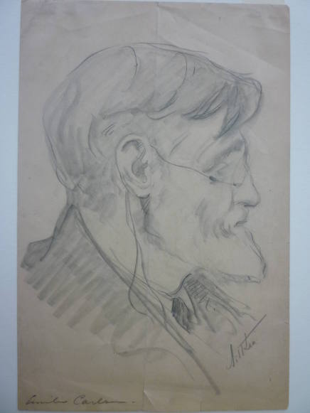 Portrait Study of Emil Carlsen