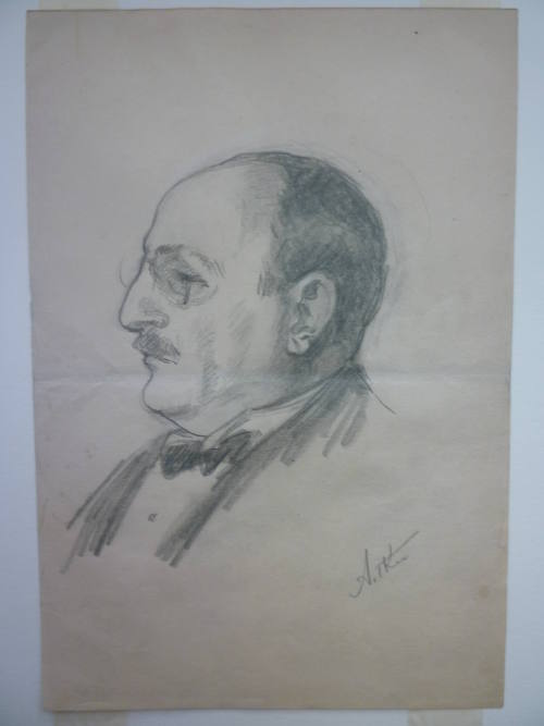 Portrait Study of Cass Gilbert