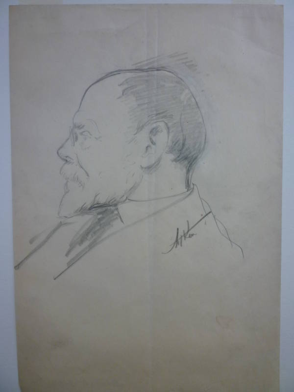 Portrait Study of DeWitt M. Lockman