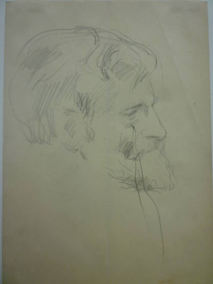 Portrait Study of Emil Carlsen