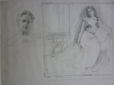 Study for "Portrait of a Lady"