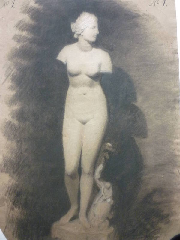 Cast of Female Nude