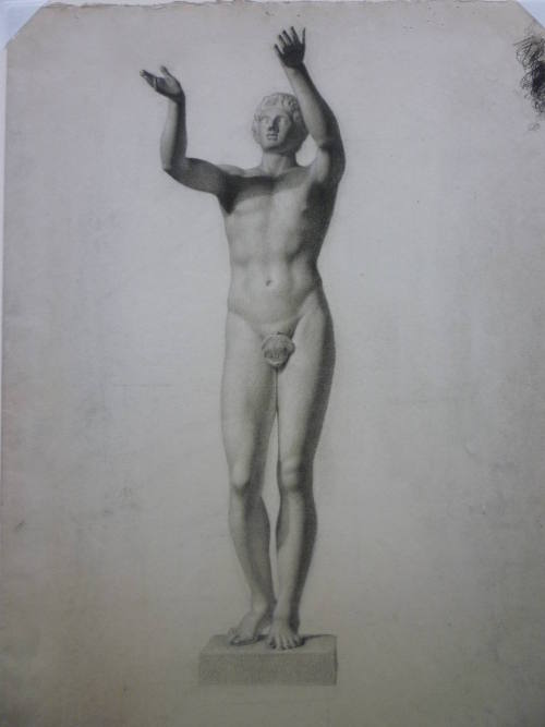 Cast of Male Nude