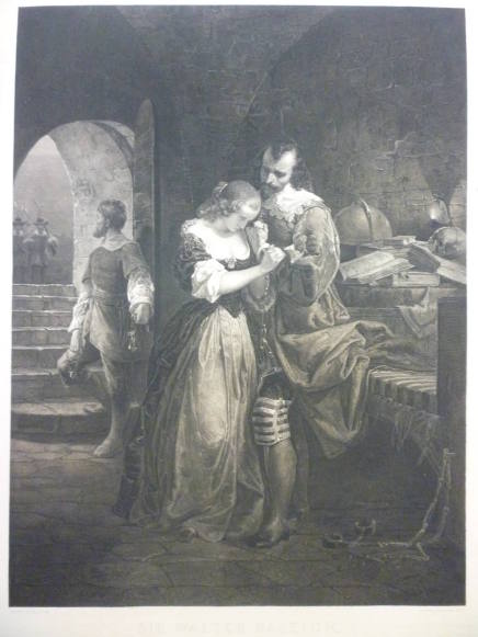 Sir Walter Raleigh, Parting with his Wife