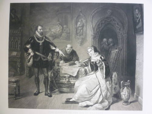 The Signing of the Death Warrant of Lady Jane Grey