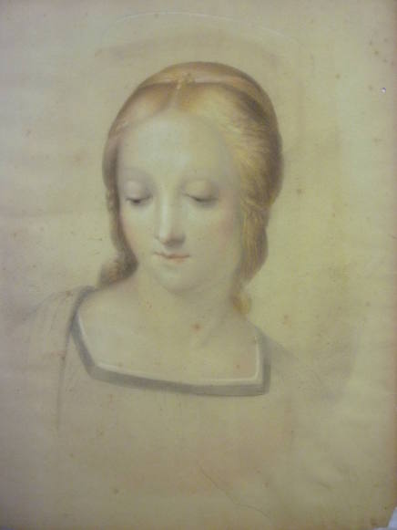 Drawing of the Madonna (After Raphael's Madonna of the Goldfinch)